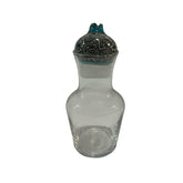 Handmade Small Carafe Glass With Colored Pomegranate Qishani