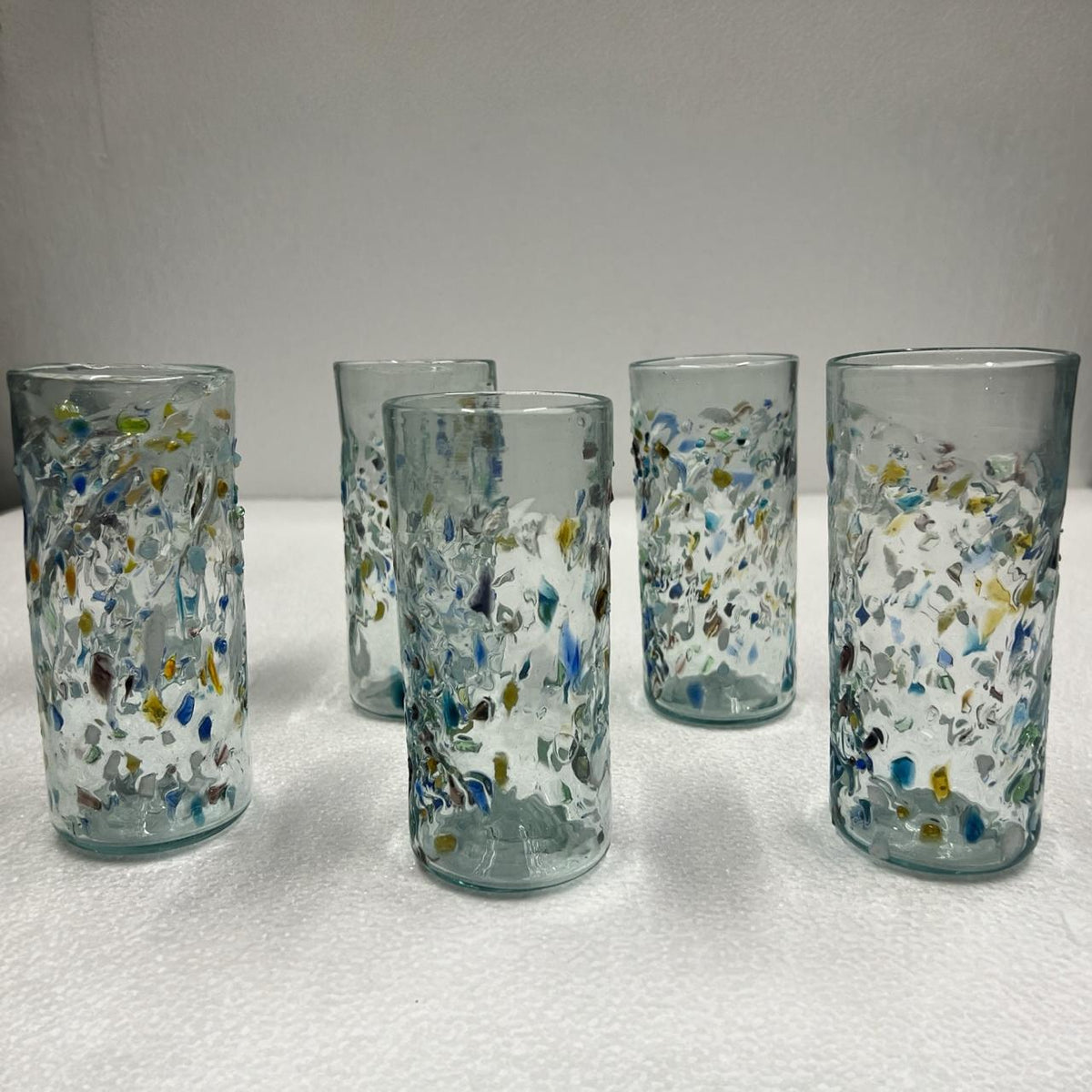 Hand Blown Glass Confetti (6pcs)