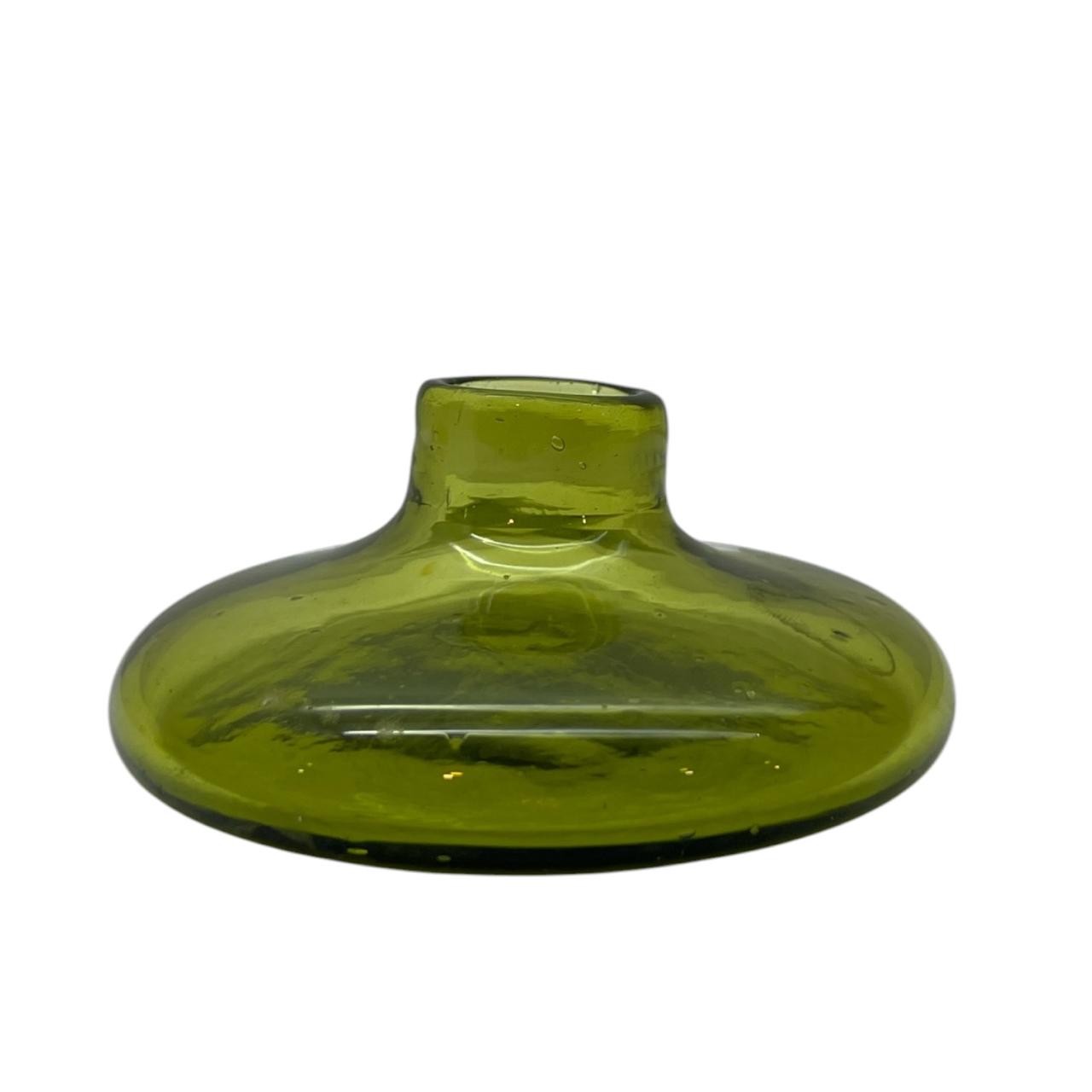 Hand Blown Glass Vase / Candle Holder
