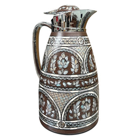 Thermos Hand Painted Trompe L'oeil Sadaf