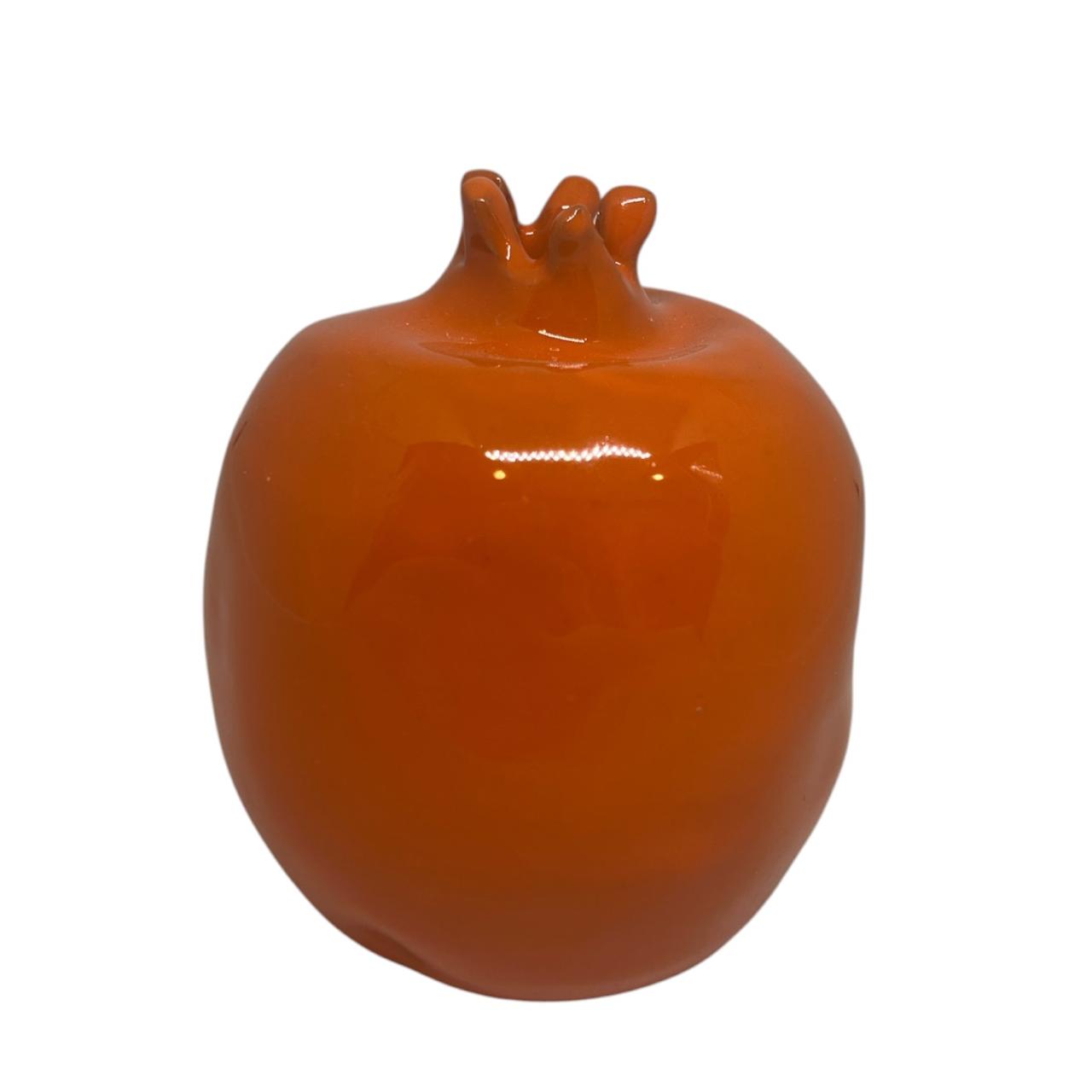 Pomegrenade Hande Painted Pottery