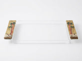 Tray Plexi Hand Painted Mina Palm