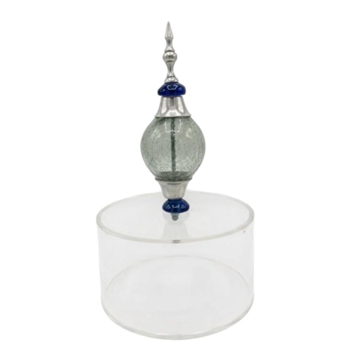 Box Plexi + Cover with Hand Blown Glass