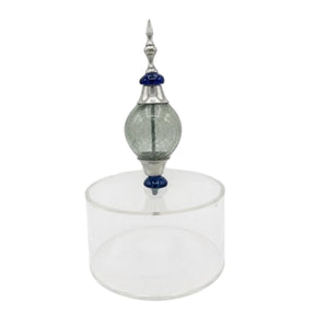 Box Plexi + Cover with Hand Blown Glass