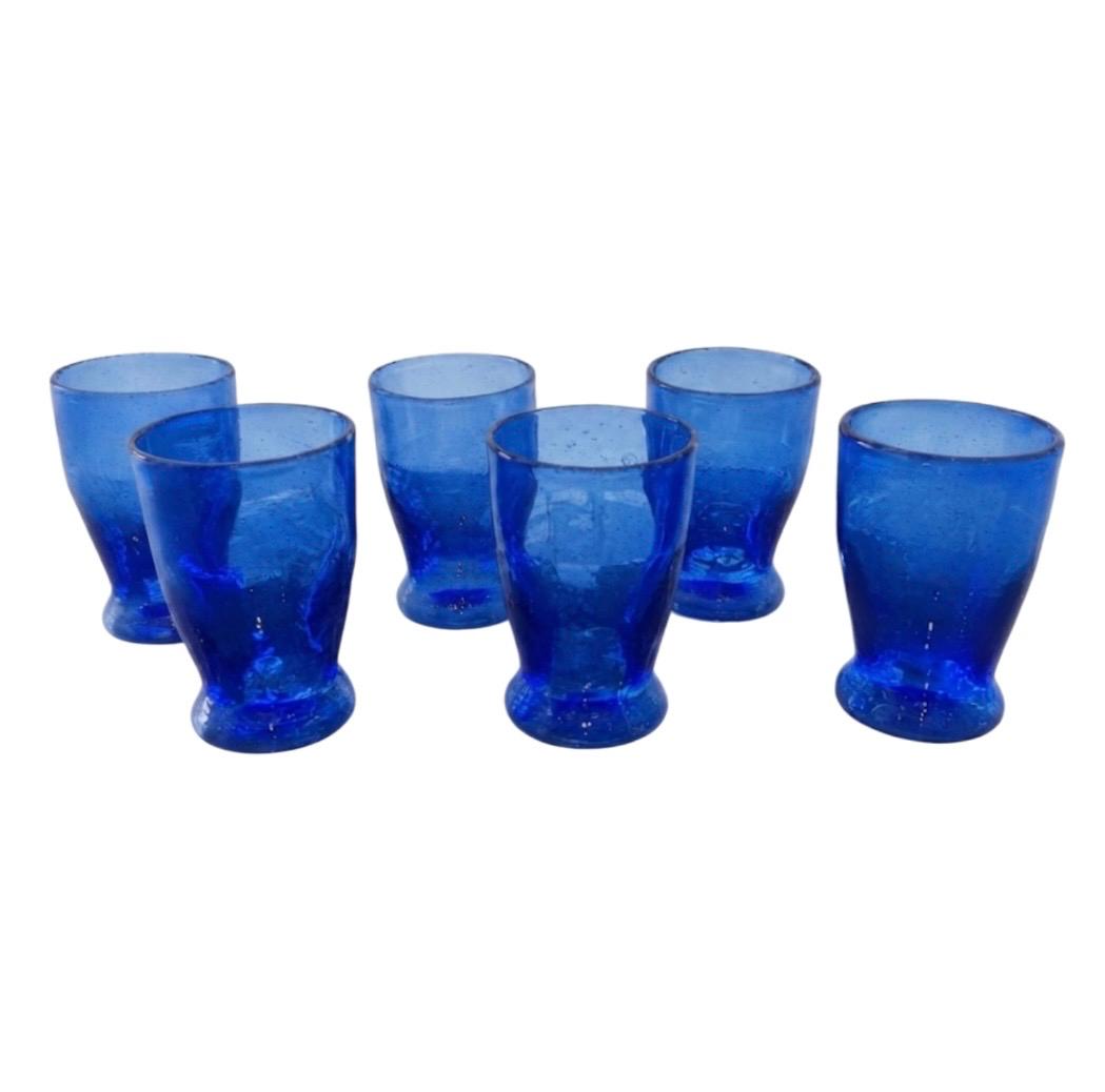 Hand Blown Glass Short Conique
