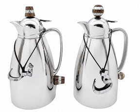 Set 2 Thermos Stainless Steel with Mother of Pearl (1 Liter)