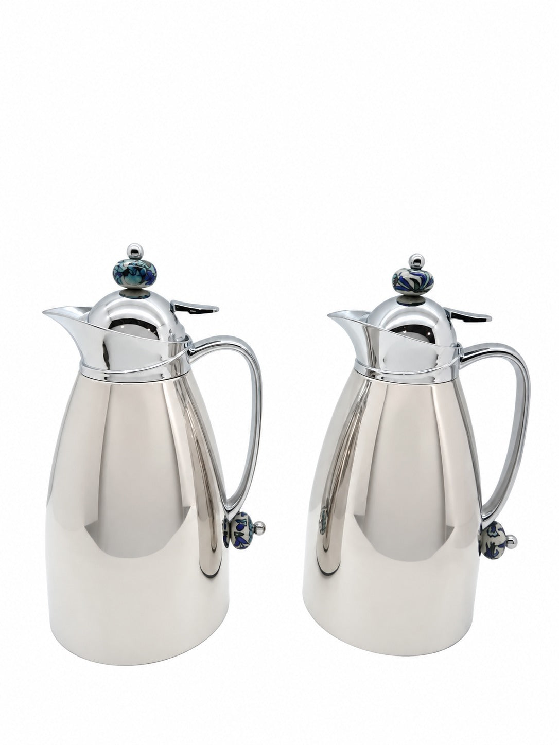 Set 2 Thermos Stainless Steel with Qishani (1 Liter)