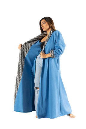 kimono fleece arabic cut