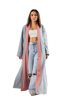 kimono fleece arabic cut