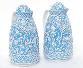 Thermos Hand Painted White Handmade Enamel 3D (1 Liters)/PC